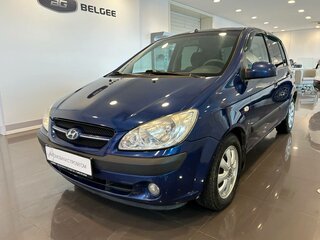 2008 Hyundai Getz I Рестайлинг, синий, 380000 рублей, вид 1