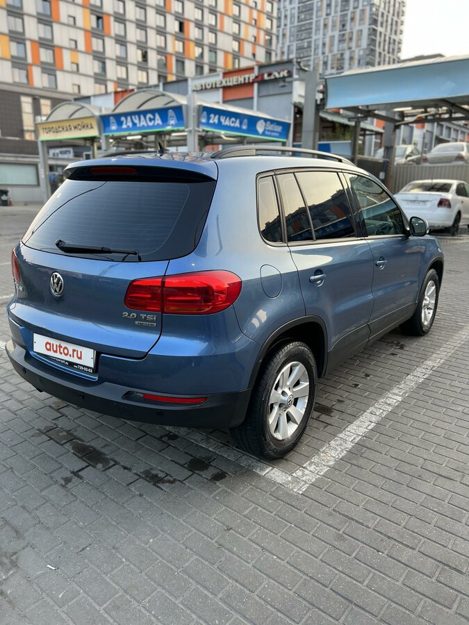 Тигуан серо голубой