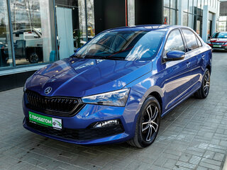 2021 Skoda Rapid II, синий, 1682000 рублей, вид 1