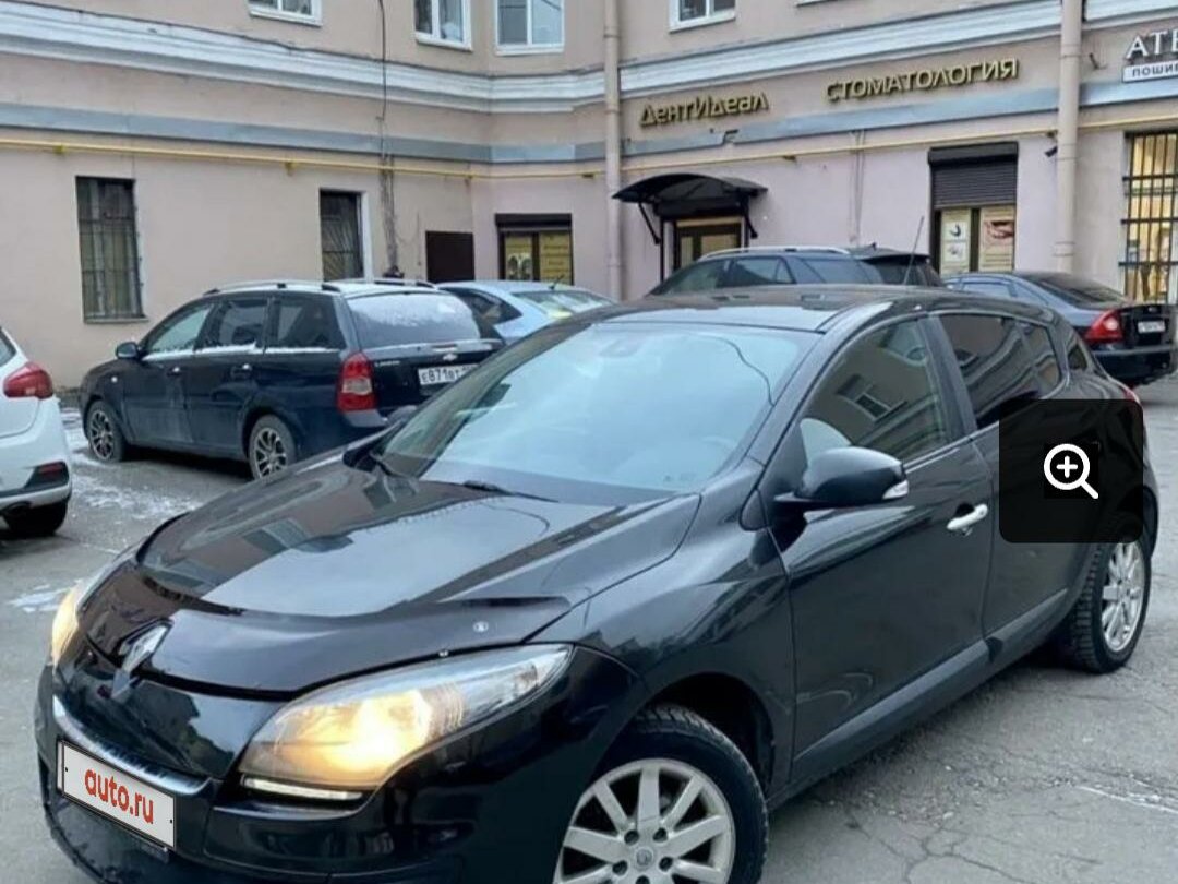 Купить б/у Renault Megane III Рестайлинг 1.6 CVT (114 л.с.) бензин ...