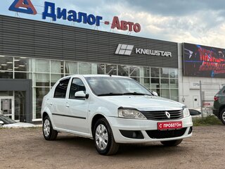 2014 Renault Logan I Рестайлинг, белый, 350000 рублей, вид 1