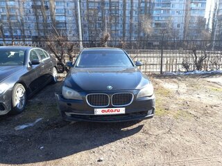 2008 BMW 7 серии Long 750Li V (F01/F02/F04), чёрный, 741556 рублей, вид 1