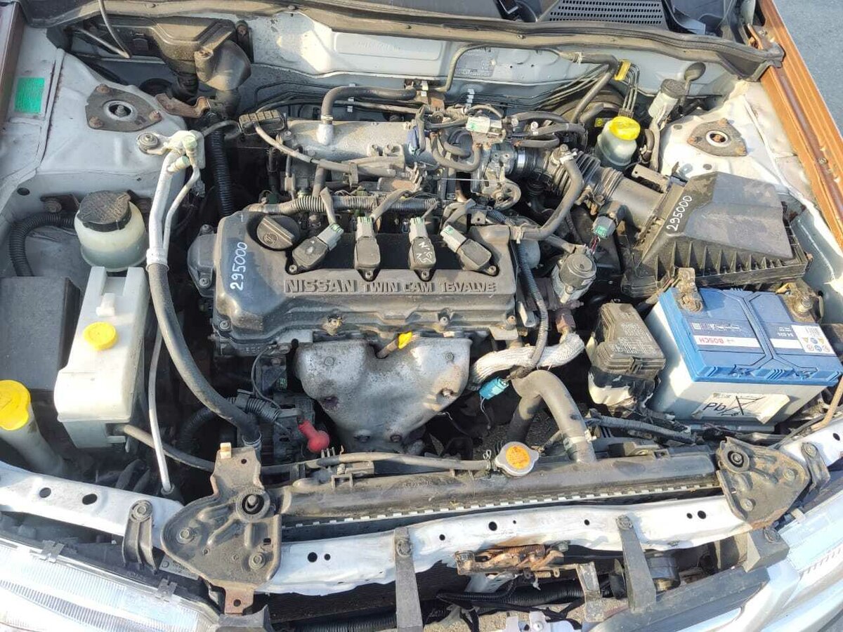 Двигатель nissan almera n16