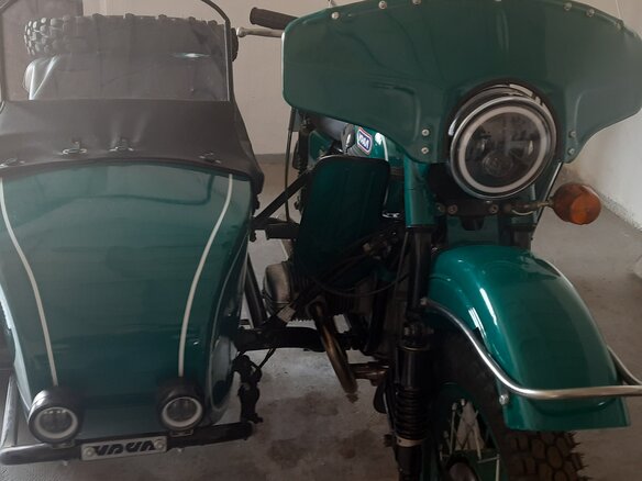 1993 Урал ИМЗ-8.103, зелёный, 300000 рублей - вид 7