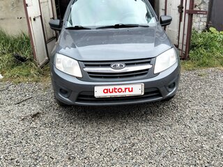 2016 Lada (ВАЗ) Granta I, серый, 435000 рублей, вид 1