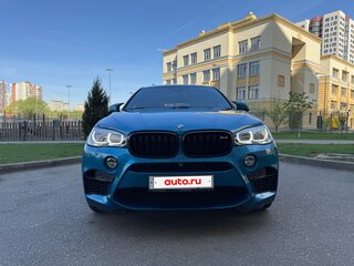 2016 BMW X6 M II (F86), голубой, 4649000 рублей, вид 1