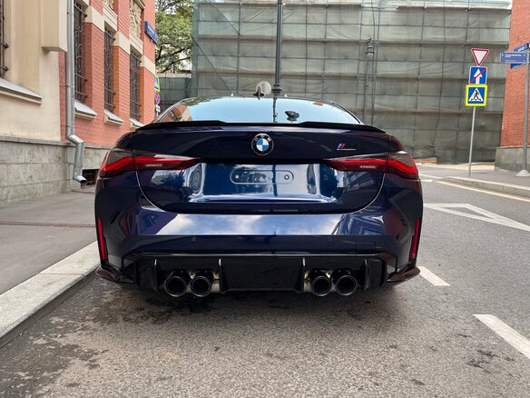 2021 BMW M4 Competition Package G82/G83, синий - вид 9