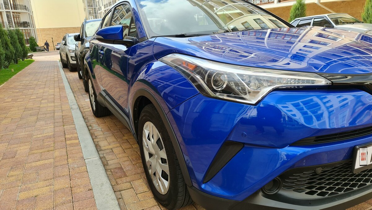 2019 Toyota C-HR I Рестайлинг, синий - вид 17