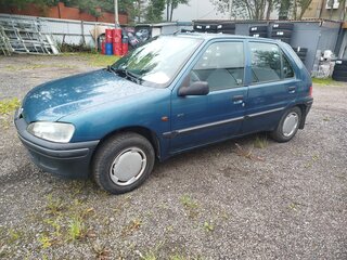 1997 Peugeot 106 I Рестайлинг, синий, 630000 рублей, вид 1