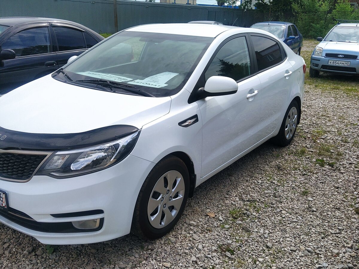 Купить б/у Kia Rio III Рестайлинг 1.6 AT (123 л.с.) бензин автомат в ...