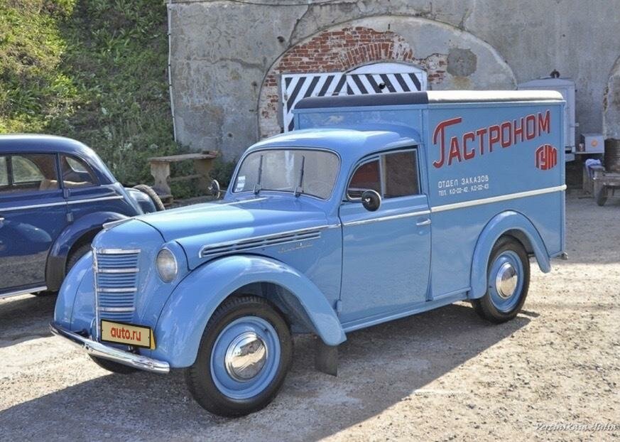1953 Москвич 400 400-420, голубой, 5900000 рублей - вид 6