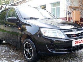 2016 Lada (ВАЗ) Granta I, чёрный, 299000 рублей, вид 1