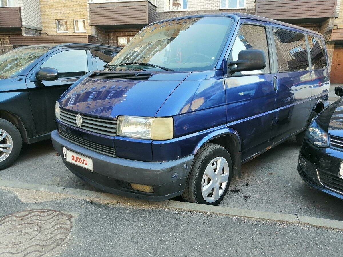 1991 Volkswagen Caravelle T4, синий, 320000 рублей