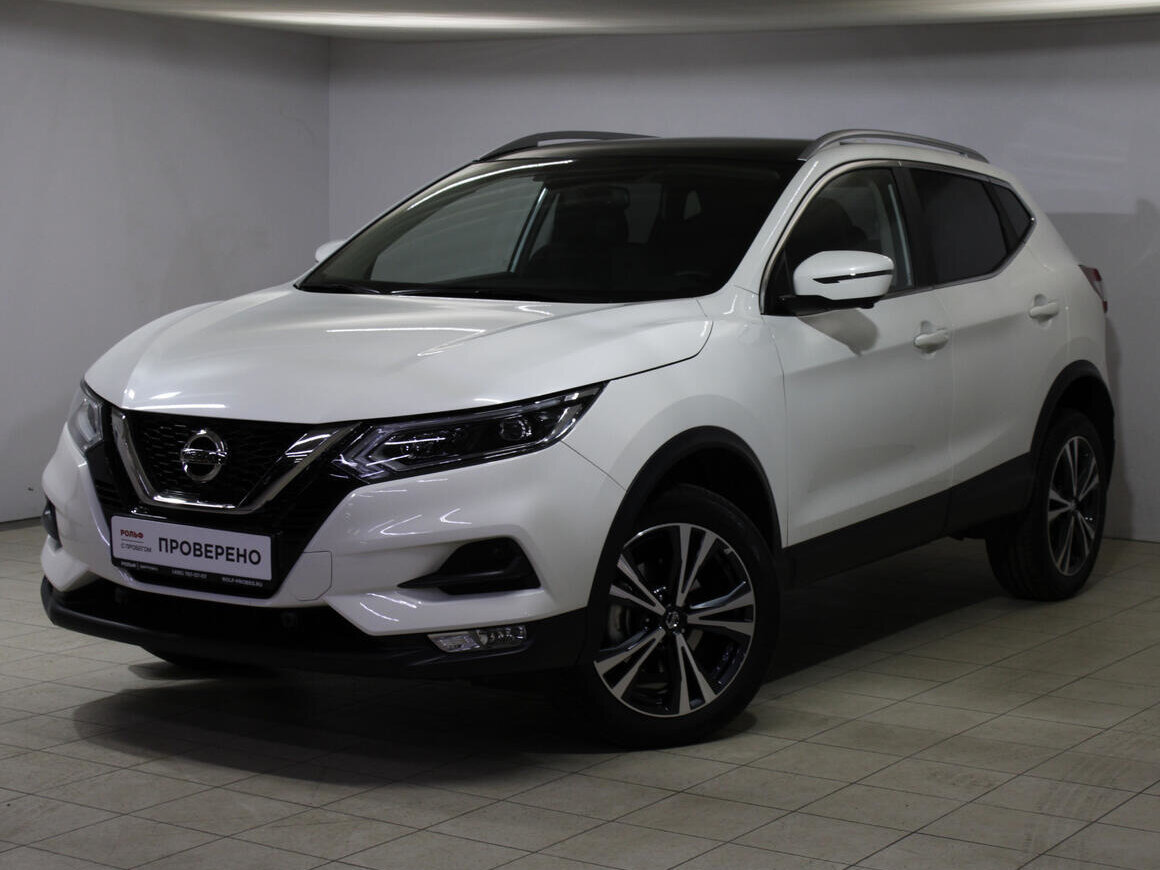 Nissan Кашкай белый 2017