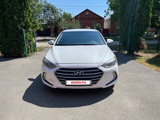 2016 Hyundai Elantra VI (AD), белый, 1250000 рублей, вид 1
