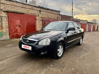 2012 Lada (ВАЗ) Priora I, чёрный, 465000 рублей, вид 1