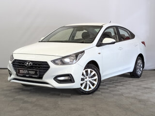 2017 Hyundai Solaris II, белый, 990000 рублей, вид 1
