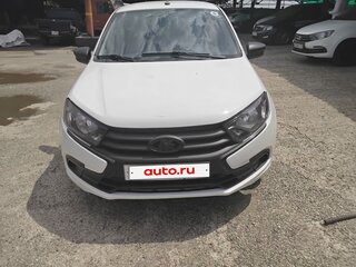 2021 Lada (ВАЗ) Granta I Рестайлинг, белый, 520000 рублей, вид 1