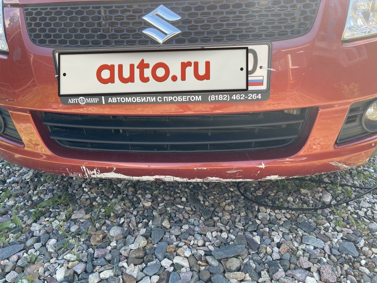 Сузуки свифт оранжевый