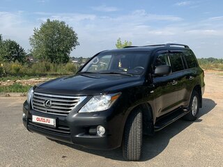 2008 Lexus LX 570 III, чёрный, 4200000 рублей, вид 1