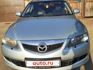 2007 Mazda 6 I (GG) Рестайлинг, серый, 650000 рублей, вид 1