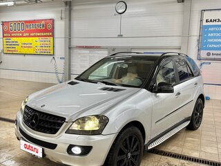 2008 Mercedes-Benz M-Класс 350 II (W164) Рестайлинг, серебристый, 1300000 рублей, вид 1