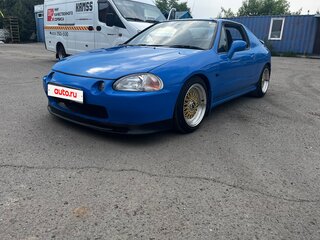 1992 Honda CR-X del Sol III, синий, 1300000 рублей, вид 1