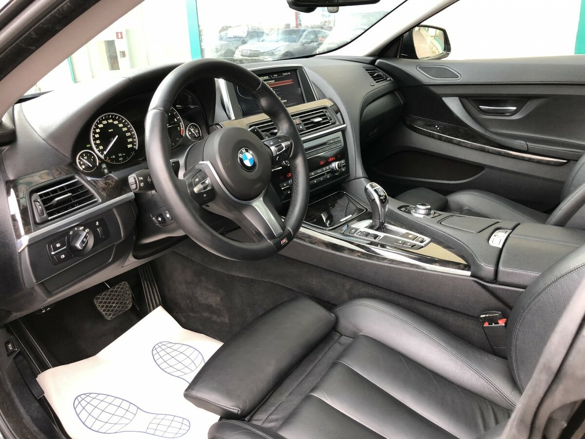 2013 BMW 6 серии Gran Coupe 640i xDrive III (F06/F13/F12), чёрный, 2530000 рублей - вид 16