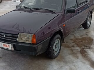2000 LADA (ВАЗ) 21099, фиолетовый, 68000 рублей, вид 1