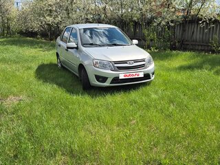 2015 Lada (ВАЗ) Granta I, серебристый, 455000 рублей, вид 1