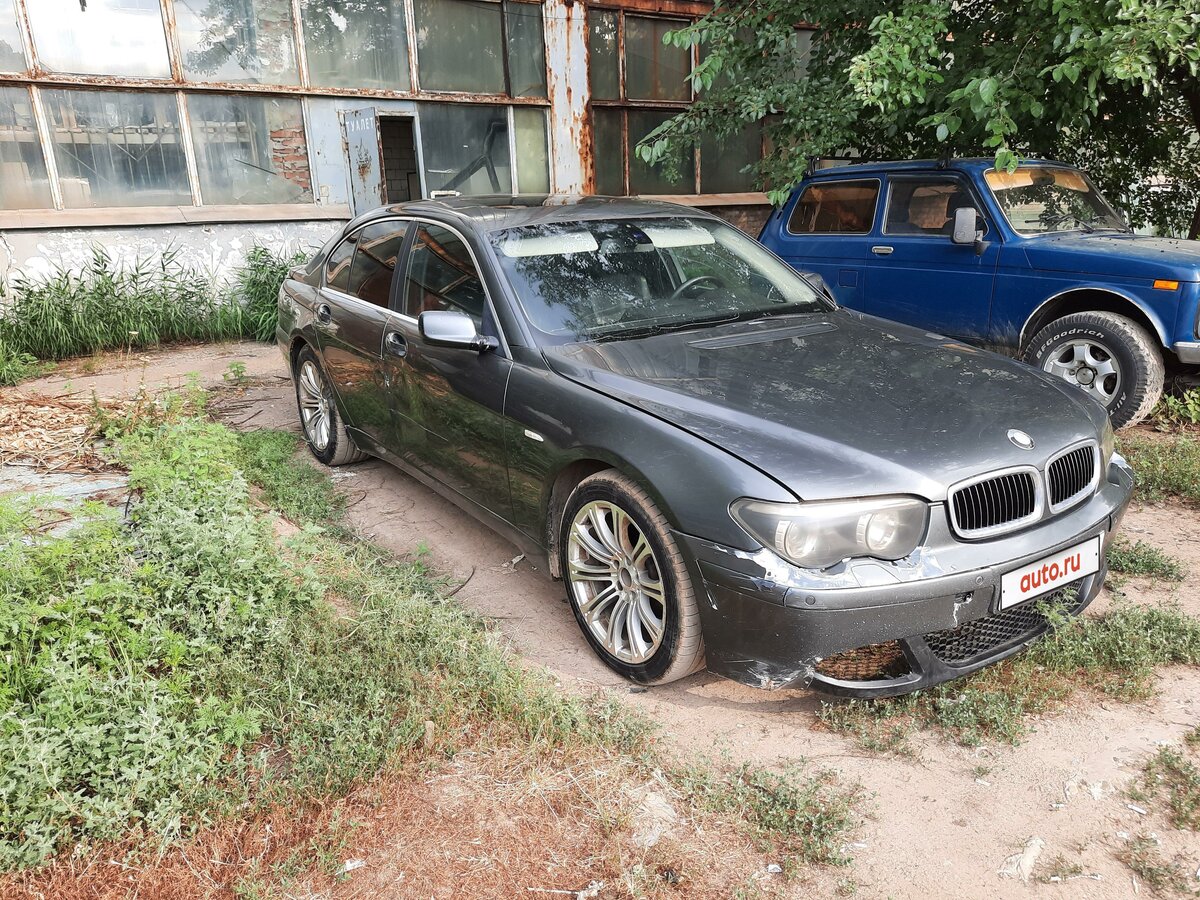 Купить б/у BMW 7 серии IV (E65/E66) 730d 3.0d AT (218 л.с