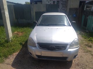 2008 Lada (ВАЗ) Priora I, серый, 120000 рублей, вид 1