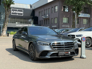 2023 Mercedes-Benz S-Класс 450 Long 4MATIC VII (W223), серебристый, 11490000 рублей, вид 1