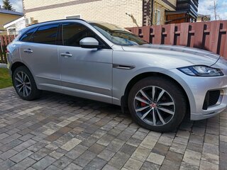 2016 Jaguar F-Pace I, серебристый, 2472000 рублей, вид 3