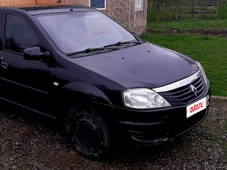2014 Renault Logan I Рестайлинг, чёрный, 380000 рублей, вид 1