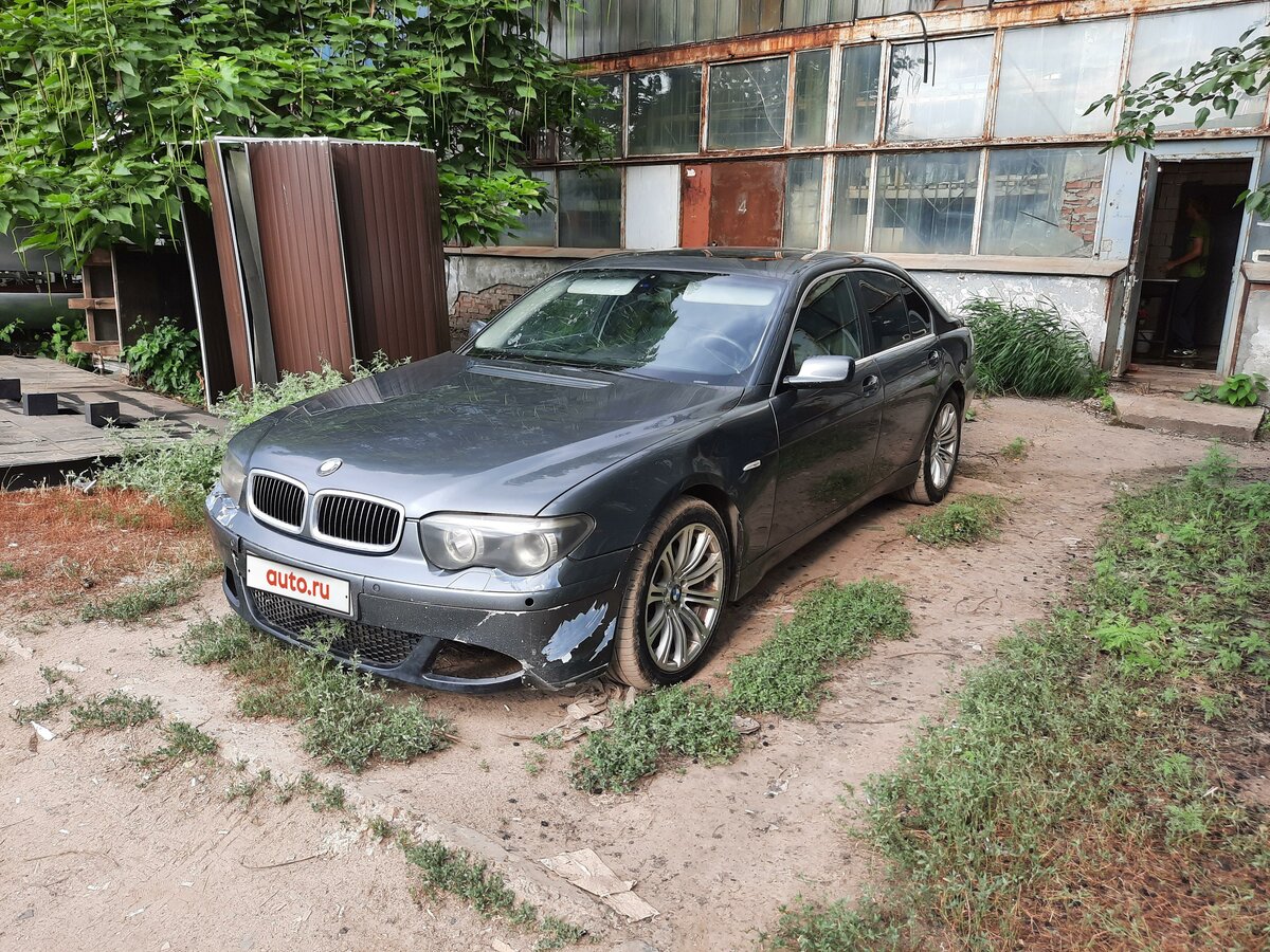 Купить б/у BMW 7 серии IV (E65/E66) 730d 3.0d AT (218 л.с