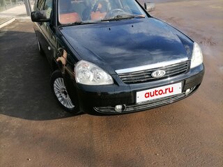 2012 Lada (ВАЗ) Priora I, чёрный, 205000 рублей, вид 1