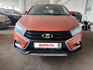 2019 Lada (ВАЗ) Vesta SW Cross I, оранжевый, 950000 рублей, вид 1