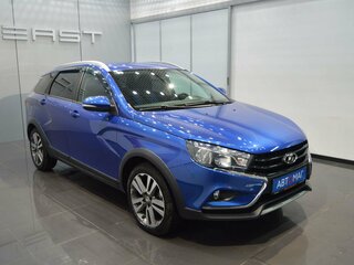 2021 Lada (ВАЗ) Vesta SW Cross I, синий, 1300000 рублей, вид 1