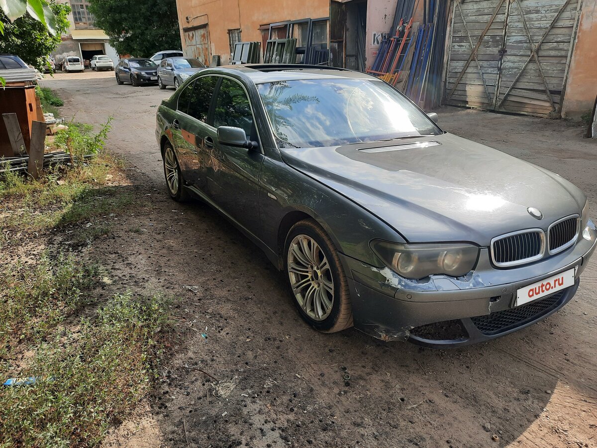 Купить б/у BMW 7 серии IV (E65/E66) 730d 3.0d AT (218 л.с