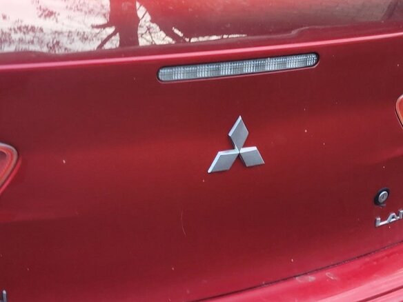 2008 Mitsubishi Lancer X, красный, 800000 рублей - вид 6