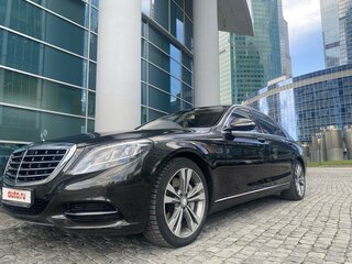 2015 Mercedes-Benz S-Класс 500 VI (W222, C217), коричневый, 4350000 рублей, вид 1