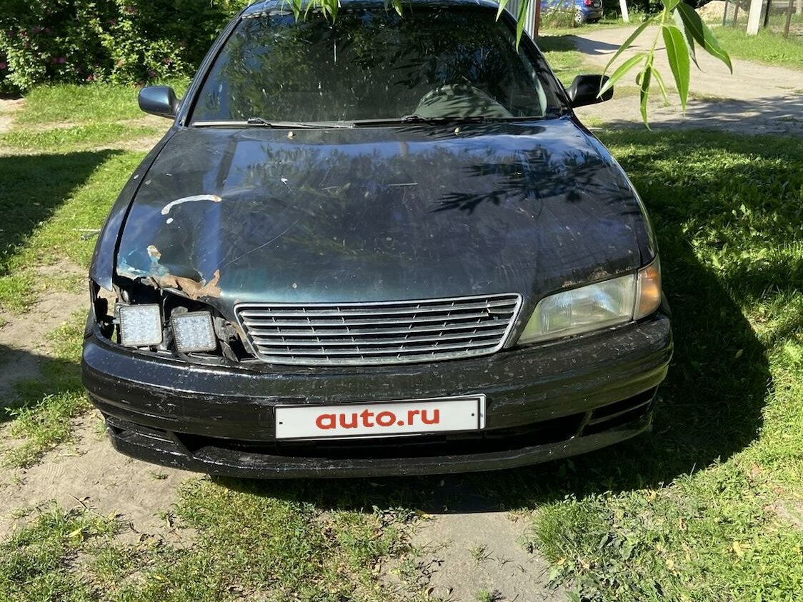 Ниссан максима зеленый