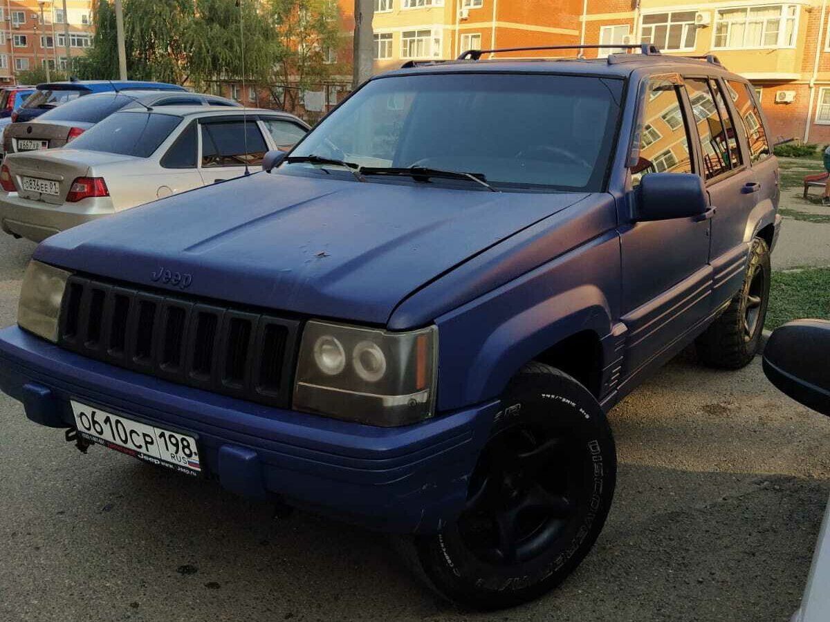 Real Hero Jeep синий