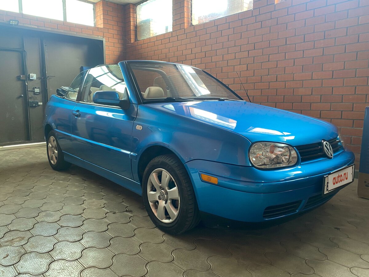 Volkswagen кабриолет 2002
