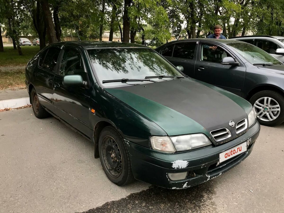 Ниссан примера 1997 год двигатель Купить б/у Nissan Primera II (P11) 2.0 AT (130 л.с.) бензин автомат в Москве: зе