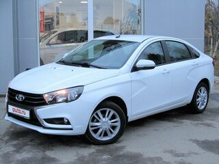 2018 Lada (ВАЗ) Vesta I, белый, 1300000 рублей, вид 1