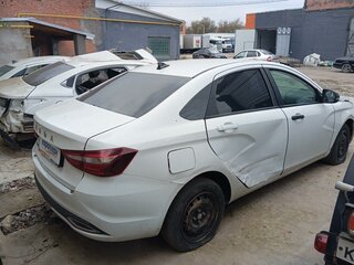 2023 Lada (ВАЗ) Vesta I Рестайлинг (NG), белый, 520800 рублей, вид 3