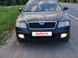 2008 Skoda Octavia II (A5), чёрный, 530000 рублей, вид 1