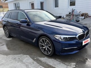 2018 BMW 5 серии 520d VII (G30/G31), синий, 4200000 рублей, вид 1